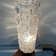 Teak and glass lamp from the 50s 60s