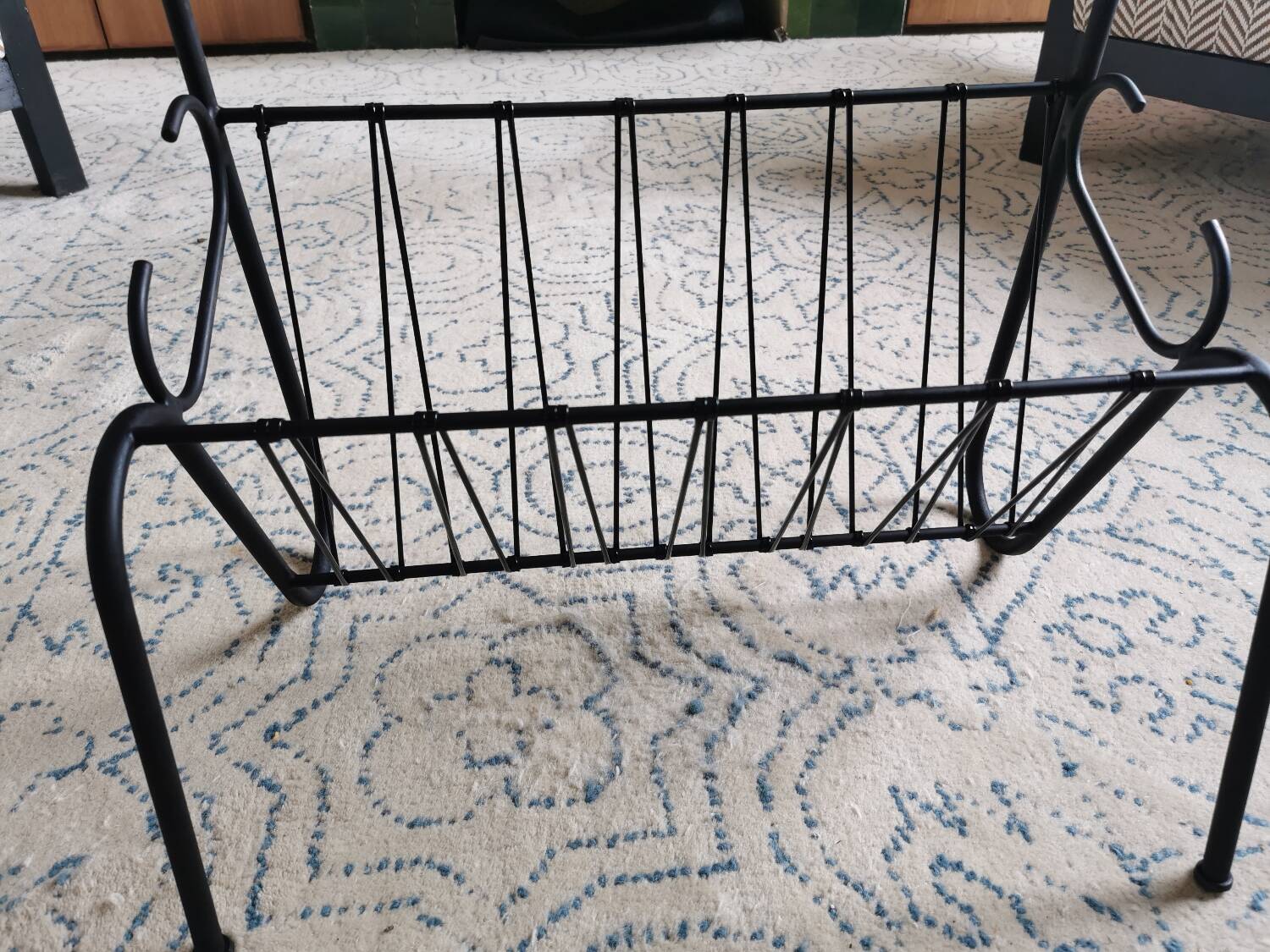 Vintage magazine rack from the 60s