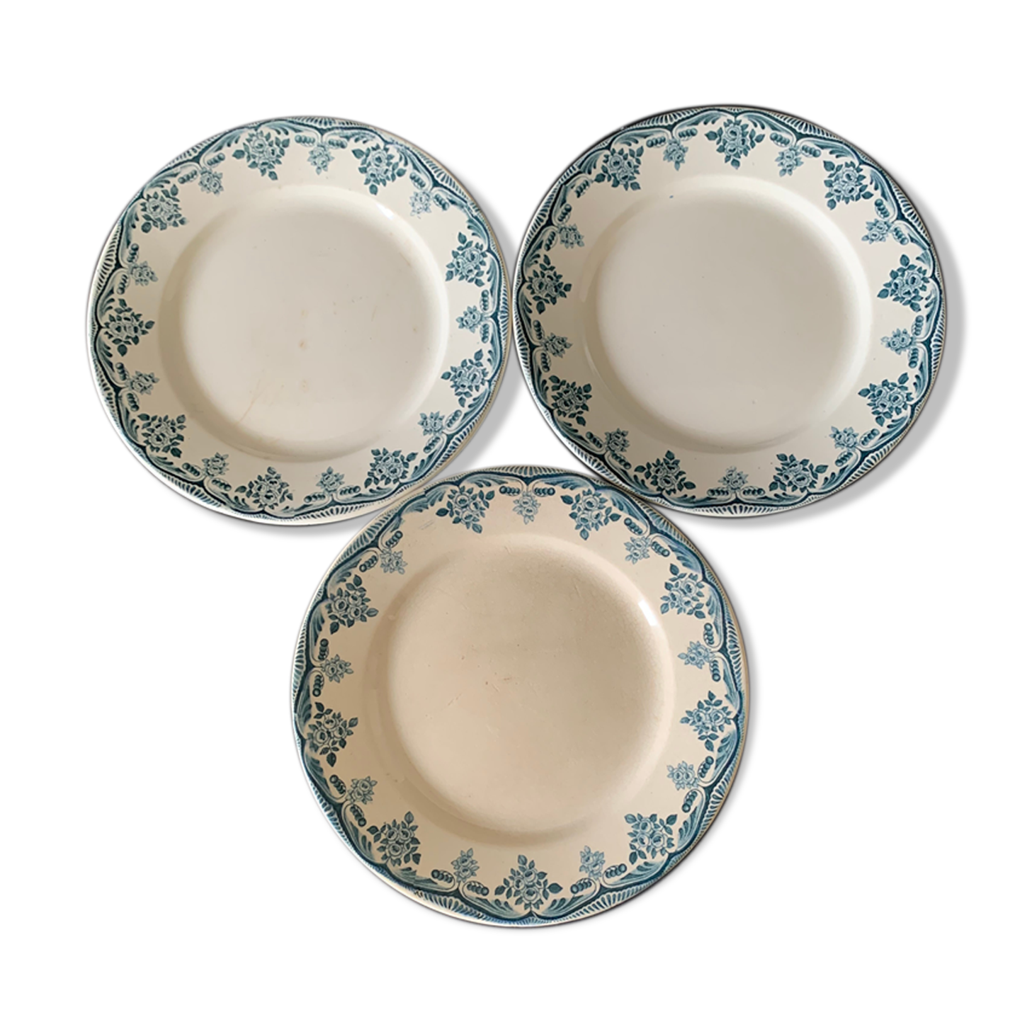 3 plates Iron Earth HB and Co.