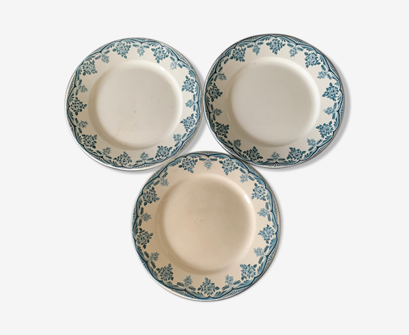 Set de 3 assiettes Terre de Fer HB et Cie