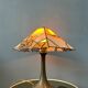 Art Deco stained glass table lamp