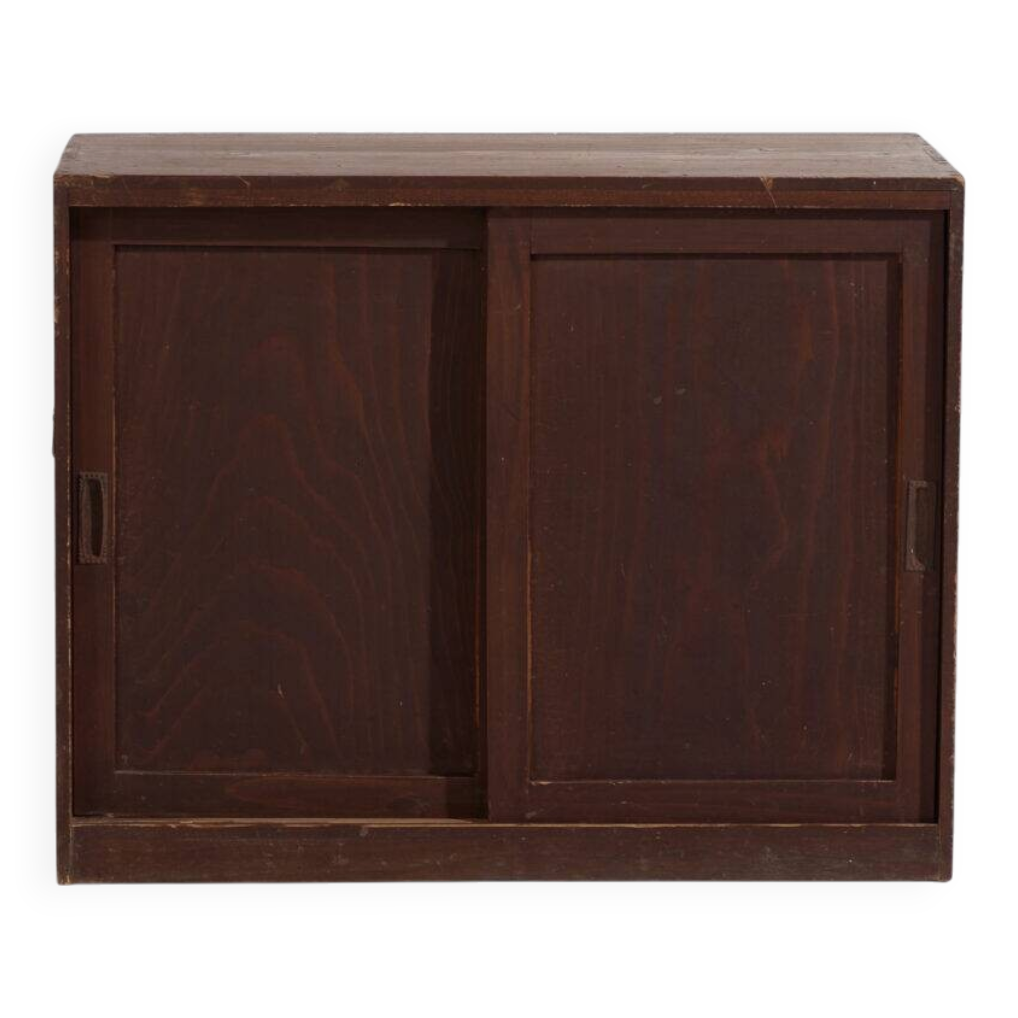 Small antique Japanese cabinet with sliding doors – Showa period (c. 1926-1945) #47