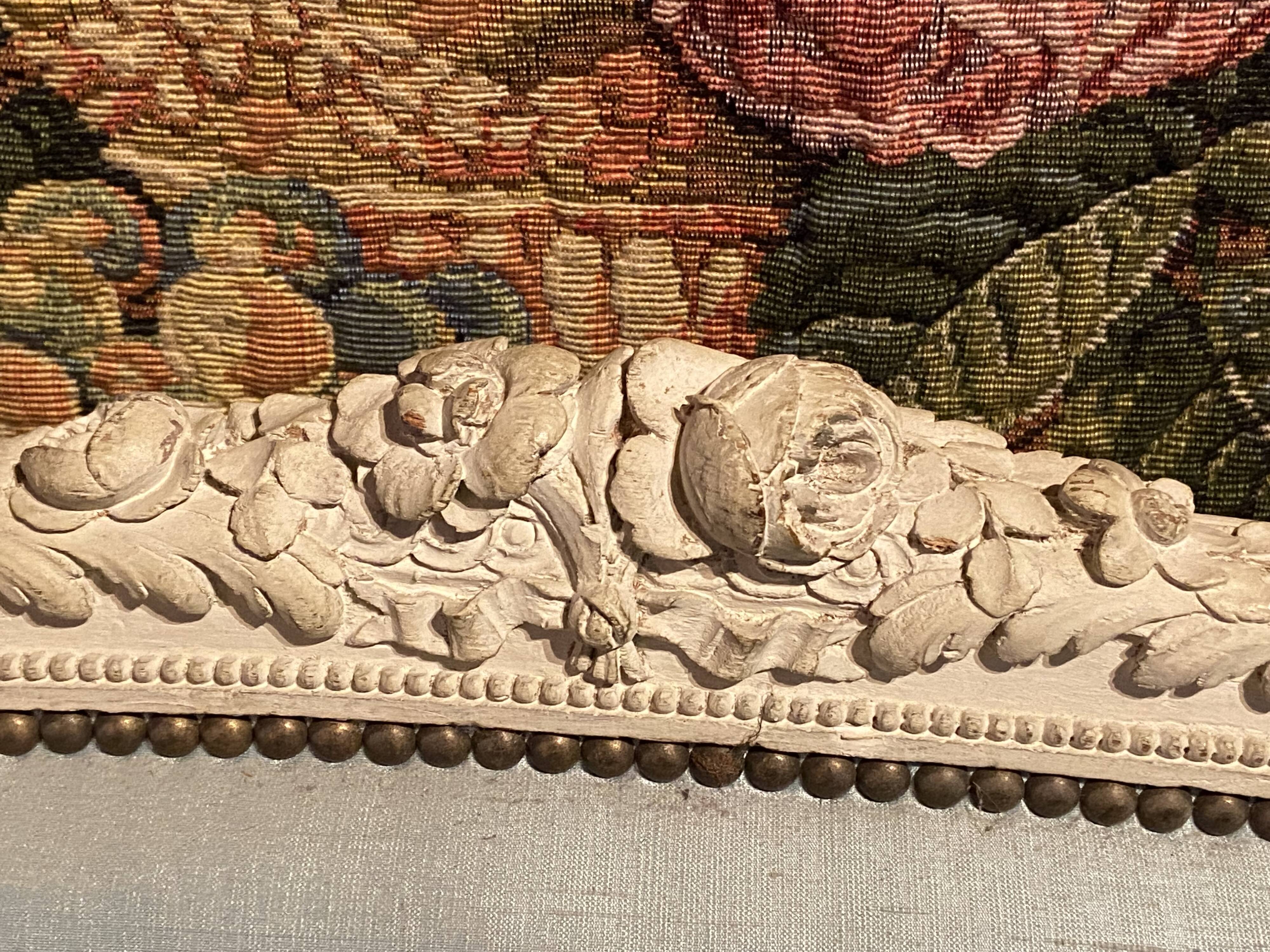 Louis XVI basket sofa from the 18th century