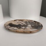 Very large empty pocket or petrified wooden flat