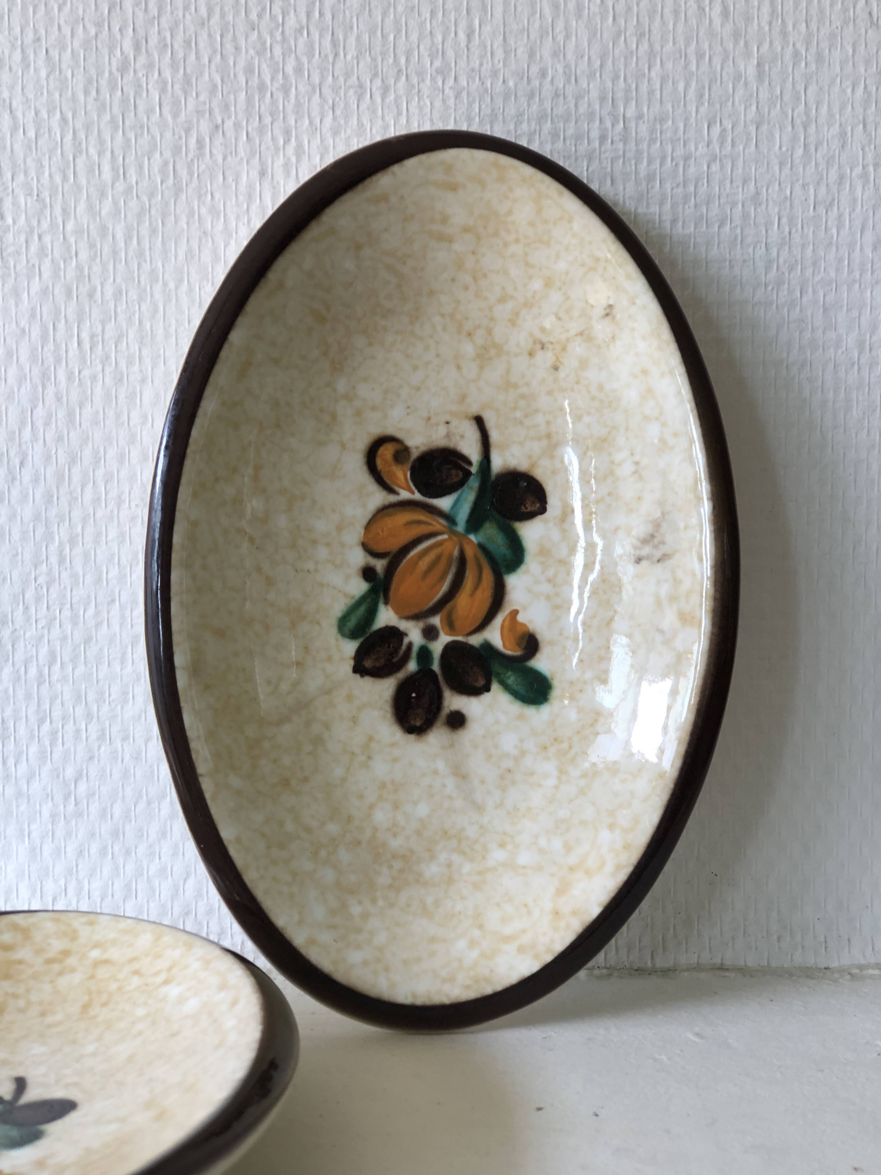 2 Boch Belgium Corfu model dishes