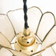 Vintage mother-of-pearl pendant lamp