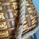 Wicker/rattan basket with handles