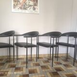 P40 fasem chairs by giancarlo vegni & gianfranco gualtierotti