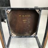 Baker and Co. rocking chair and traveling confessional, 1930s