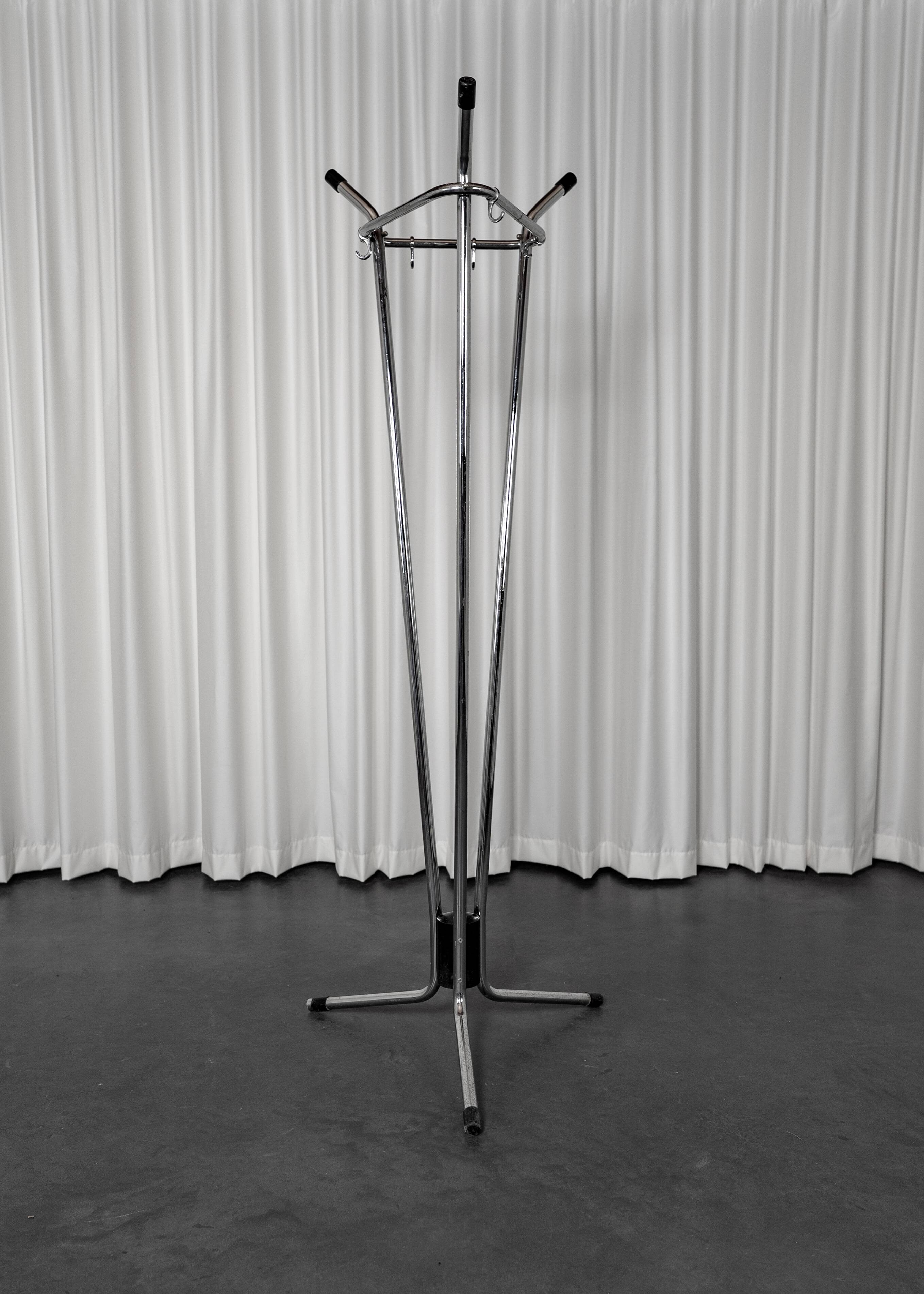 Vintage coat rack by Willy Van der Meeren for Tubax, Belgium, 1960