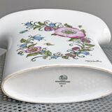 Ole Winkler for Hutschenreuter vase with flowers