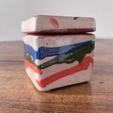 Ceramic box with lid