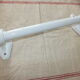 Large Art Deco towel bar in white porcelain