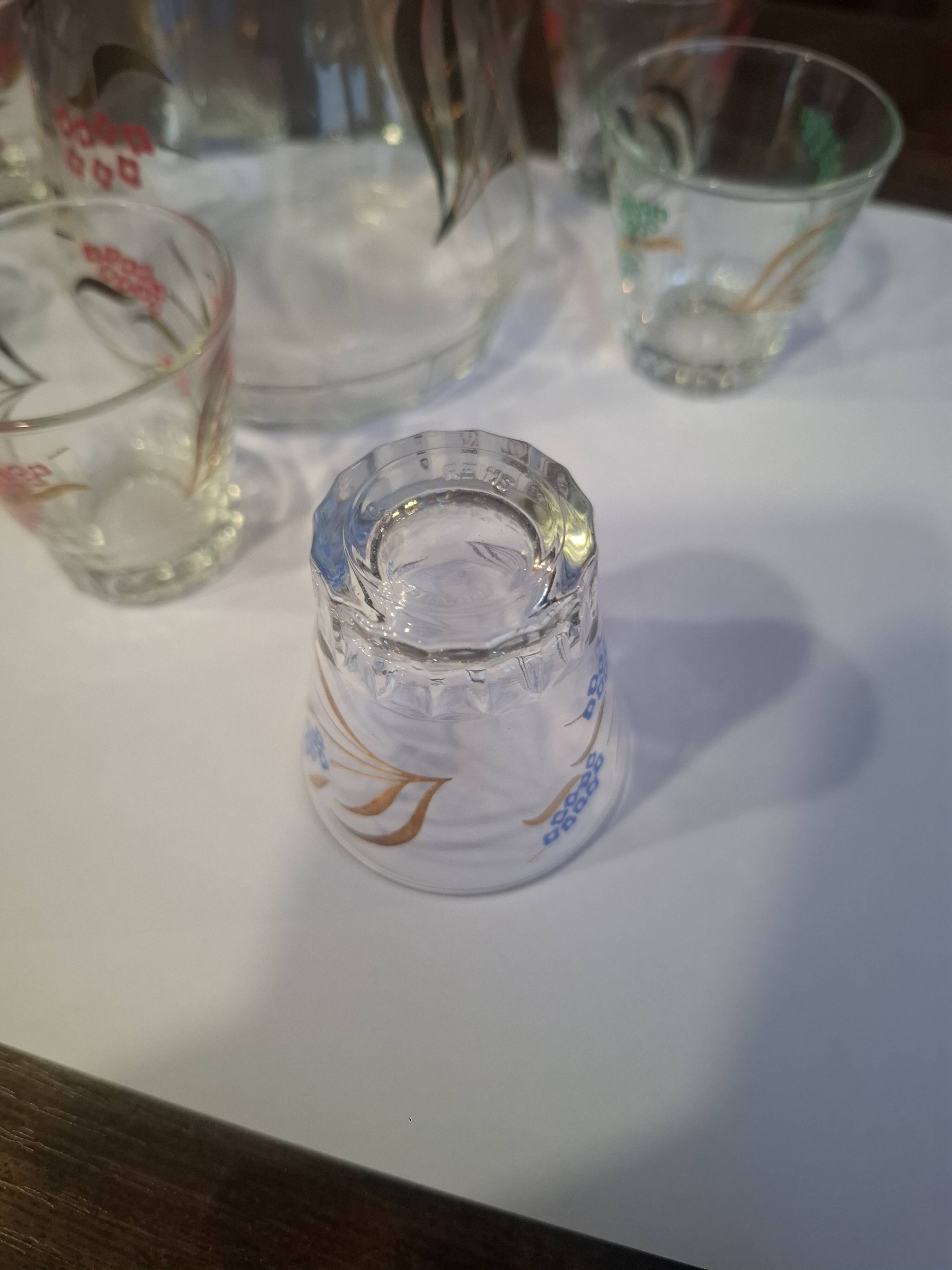 Ensemble service  à liqueur