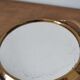 Golden mirror tray