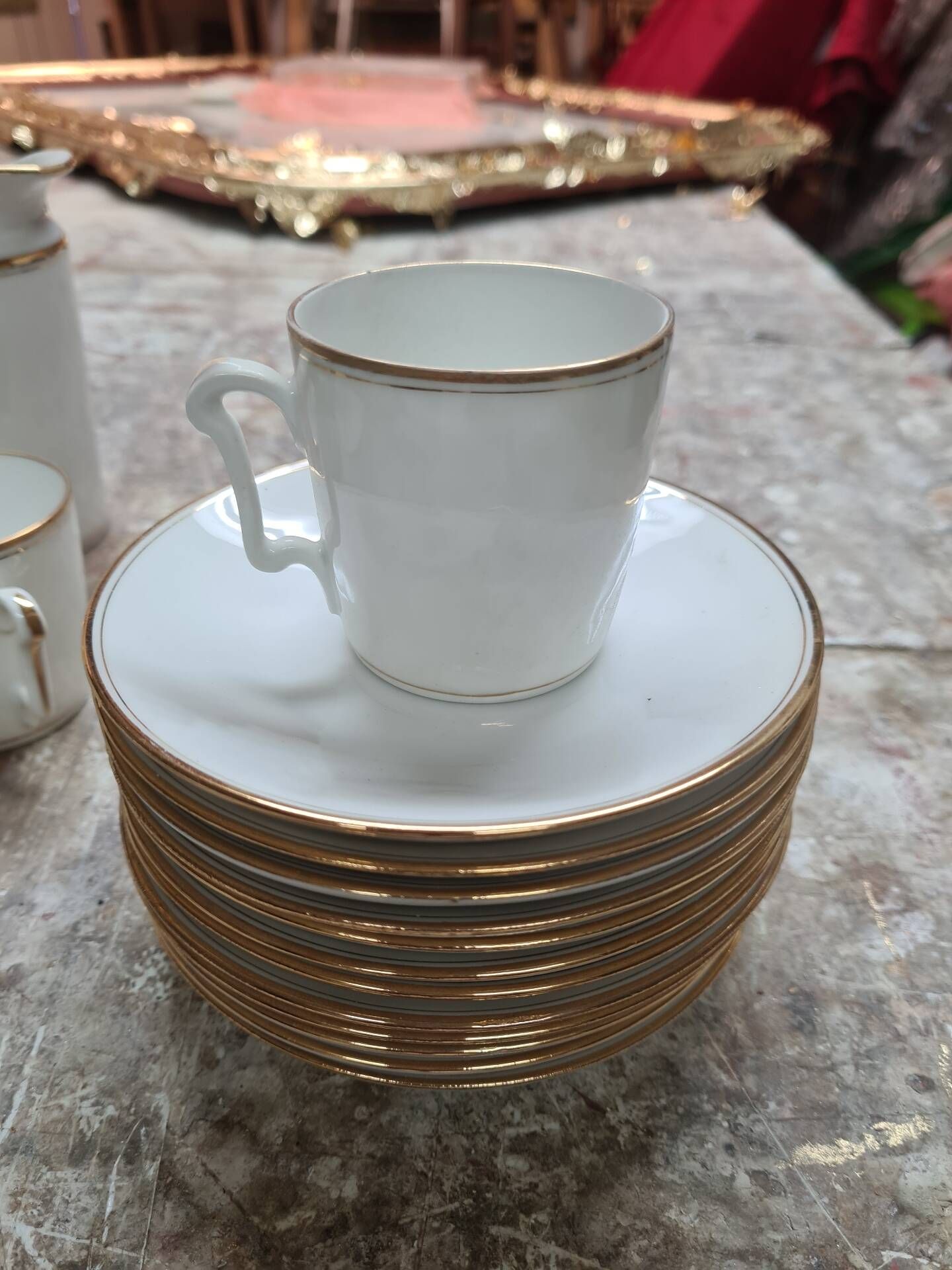 Tea and coffee service porcelain