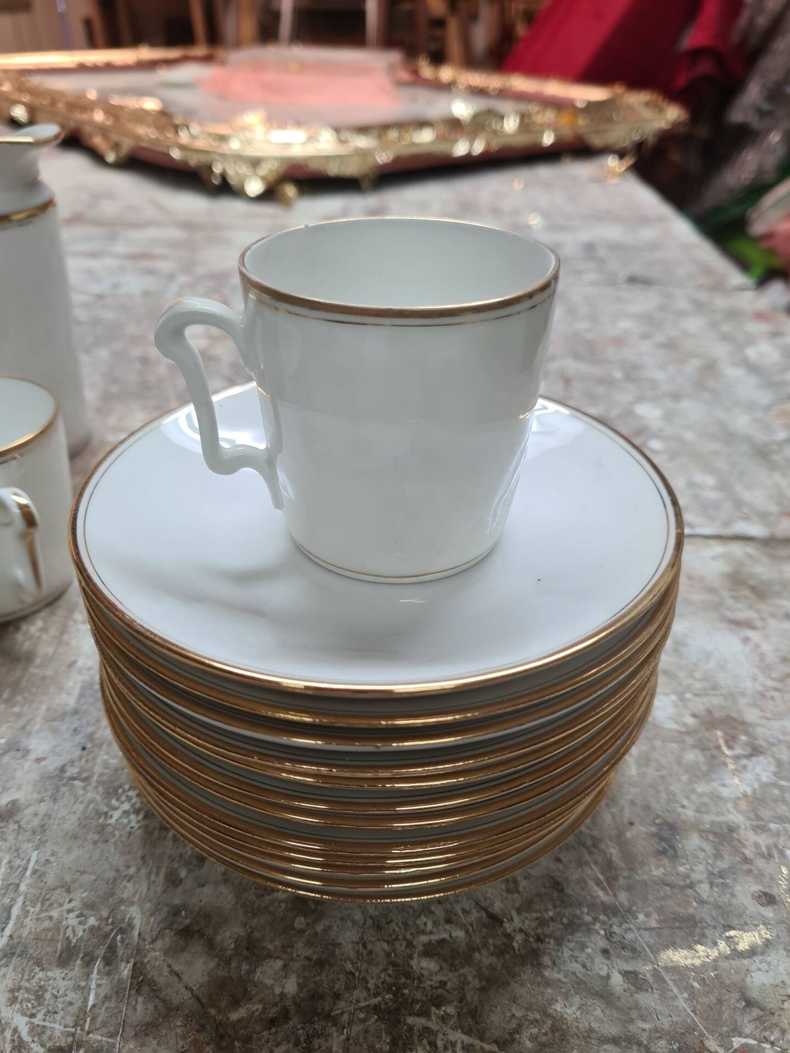 Service thé et café porcelaine