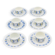 Set of 6 espresso cups and 6 saucers Villeroy & Boch – Cadiz model