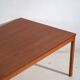 Vintage Scandinavian coffee table in beech wood – Nordic design (circa 1960–1970)