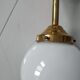 Plafonnier opaline