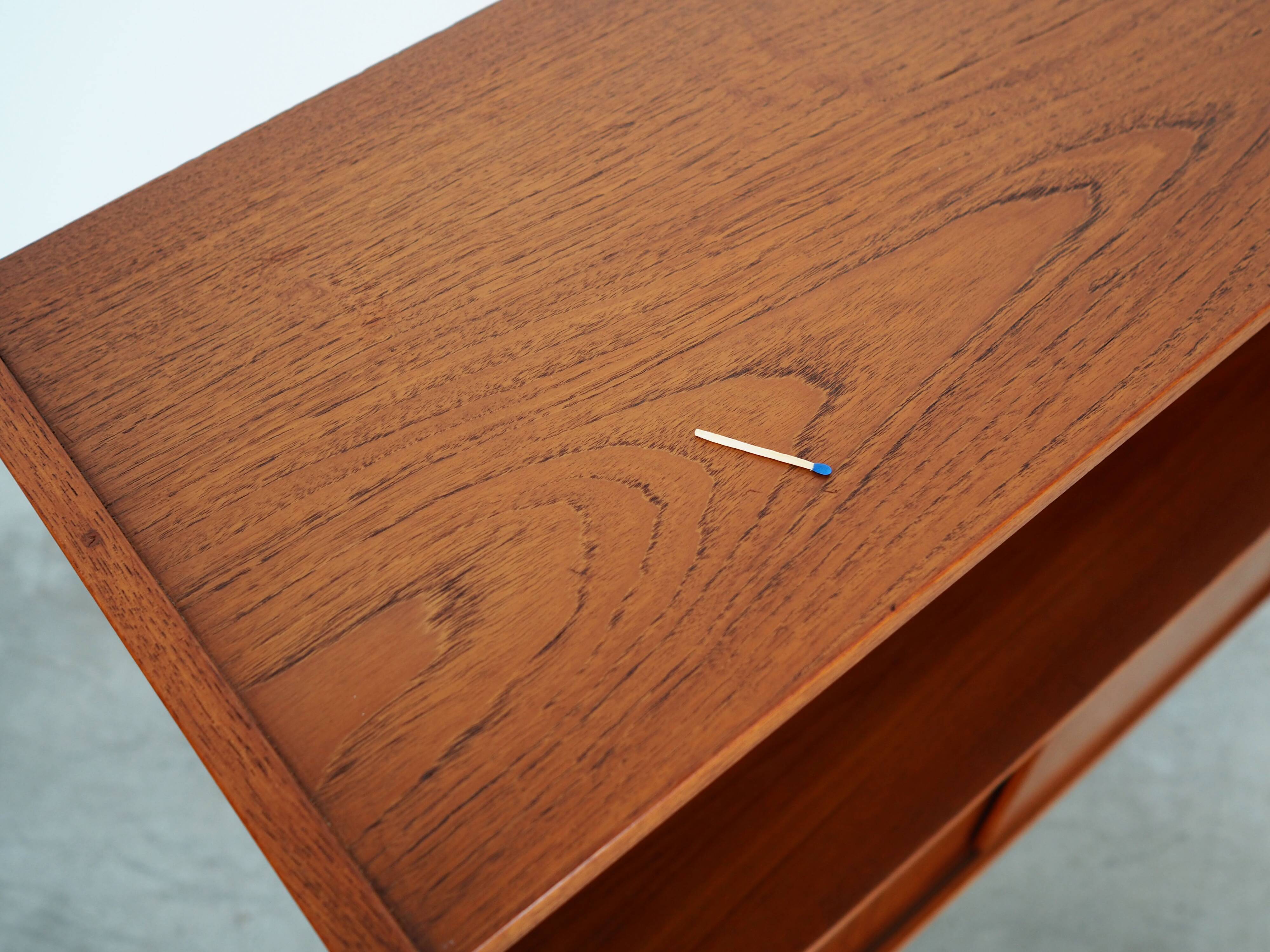 Teak bookcase, Danish design, 1970s, production: Denmark