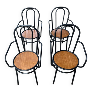 4 fauteuils jardin années