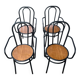 4 fauteuils jardin années 50 - Suède