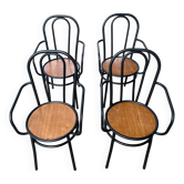4 fauteuils jardin années 50 - Suède
