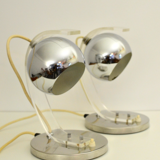Guzzini space age 1970s table lamp