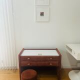Velvet dressing table from the 70s