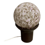 Opaline lamp, 1950s design.