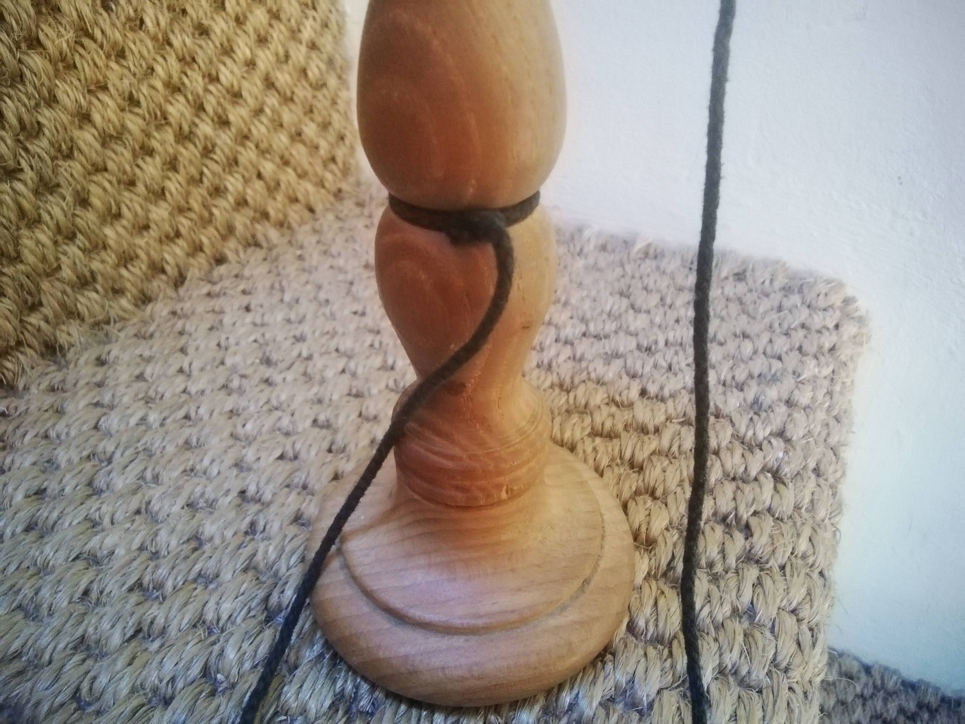 Wooden cup and ball