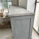 XXL workshop locker with blue patina