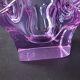 Cendrier en verre de Murano violet 1970