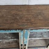 Old Burmese teak display case