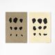 2 original drawings by J. Rodgussar – Inks on paper