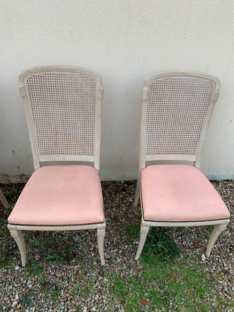 Chaises cannées