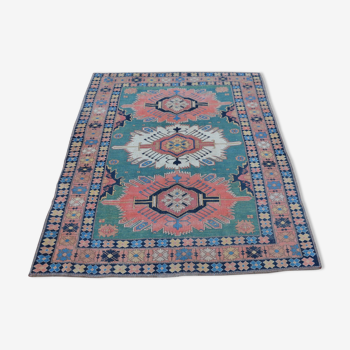 Tapis vintage en laine 173 x 200 cm