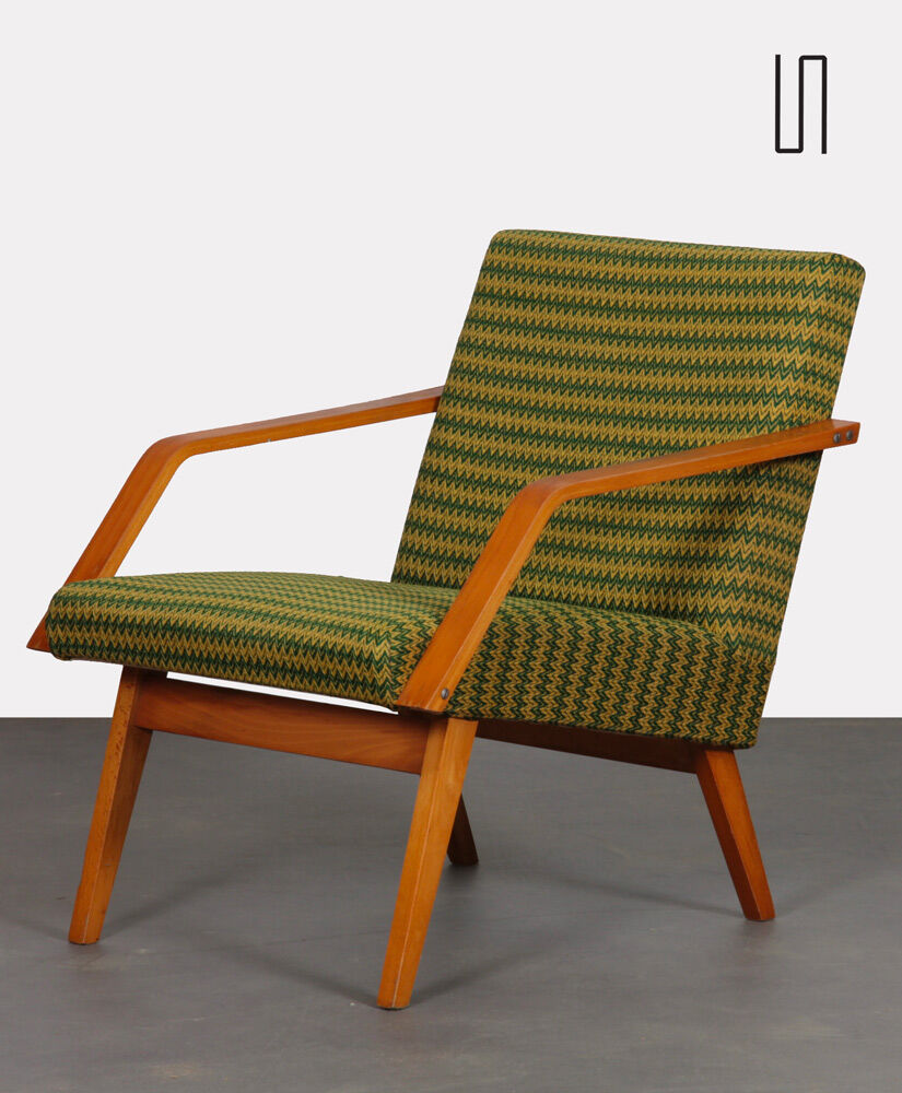 Wooden armchair from the 1970s