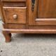 Buffet solid oak storage cabinet 1 door 6 drawers
