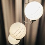 Fifties lamp in cascading opalines