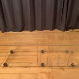 Lucite mobile table, audio, 1970s