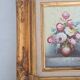 Peinture huile sur toile nature morte