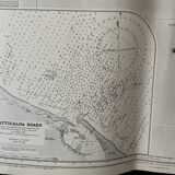 Indian Ocean Ceylon East Coast Nautical Map