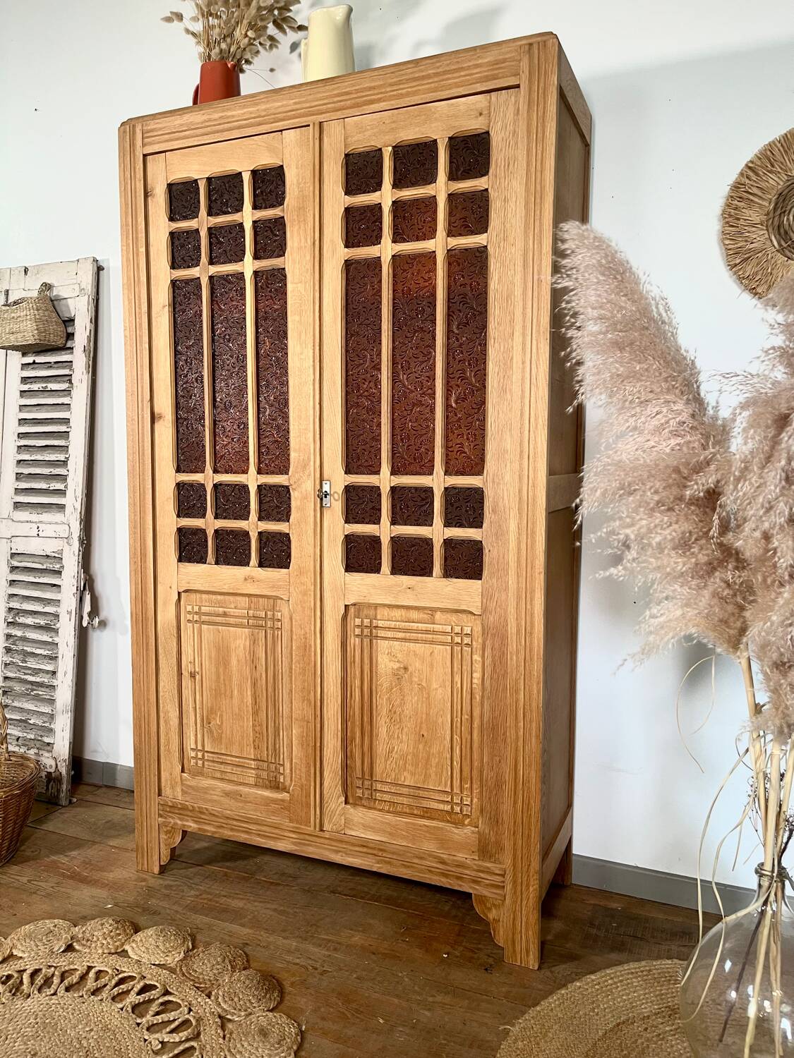 Parisian glass cabinet