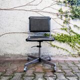 Swivel office chair on wheels 70s
