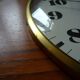 MATY wall clock with date, vintage 60s, exceptional condition.