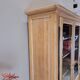 GLASS CABINET IN SOLID OAK