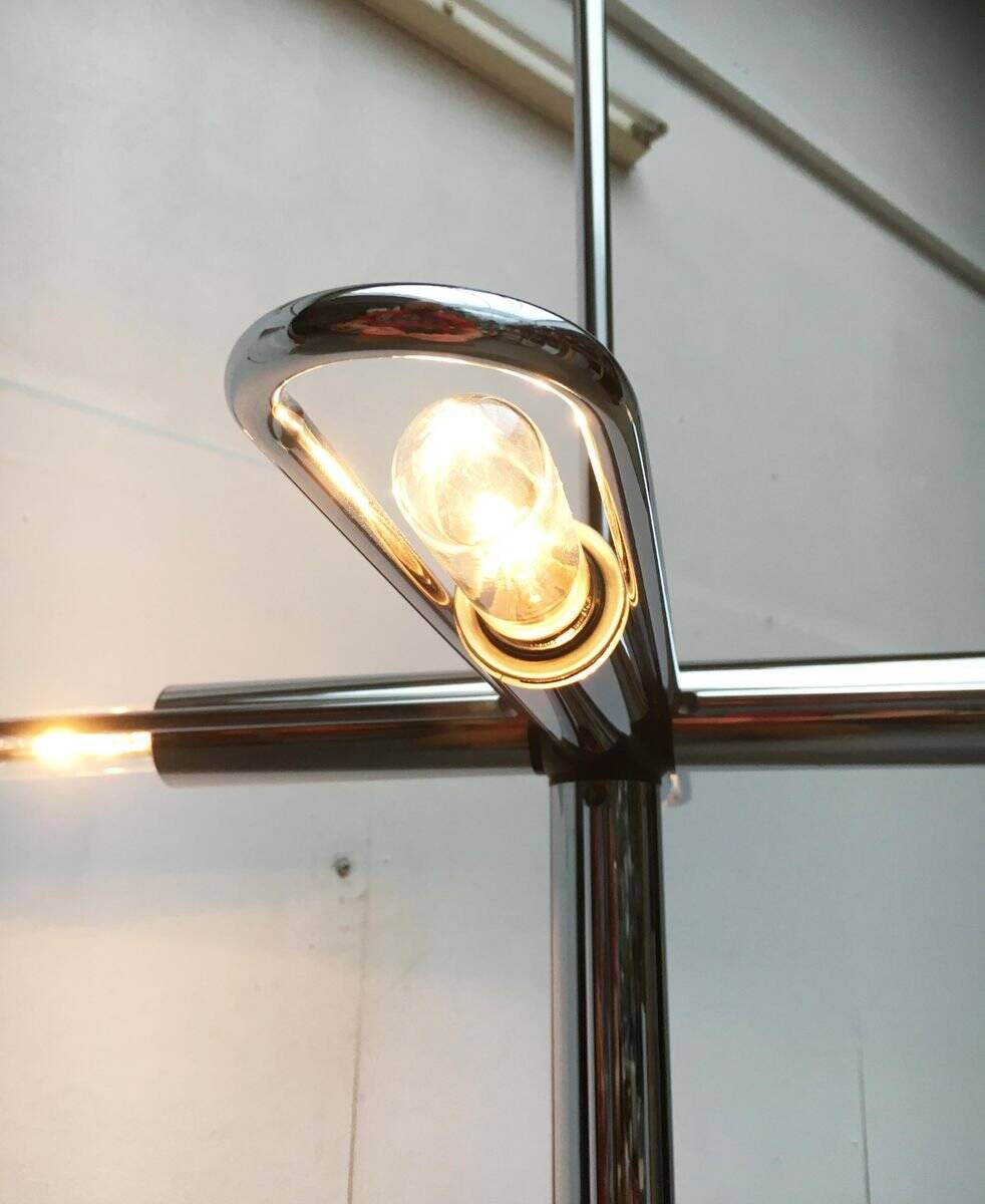 German chandelier Space Age by Kinkeldey