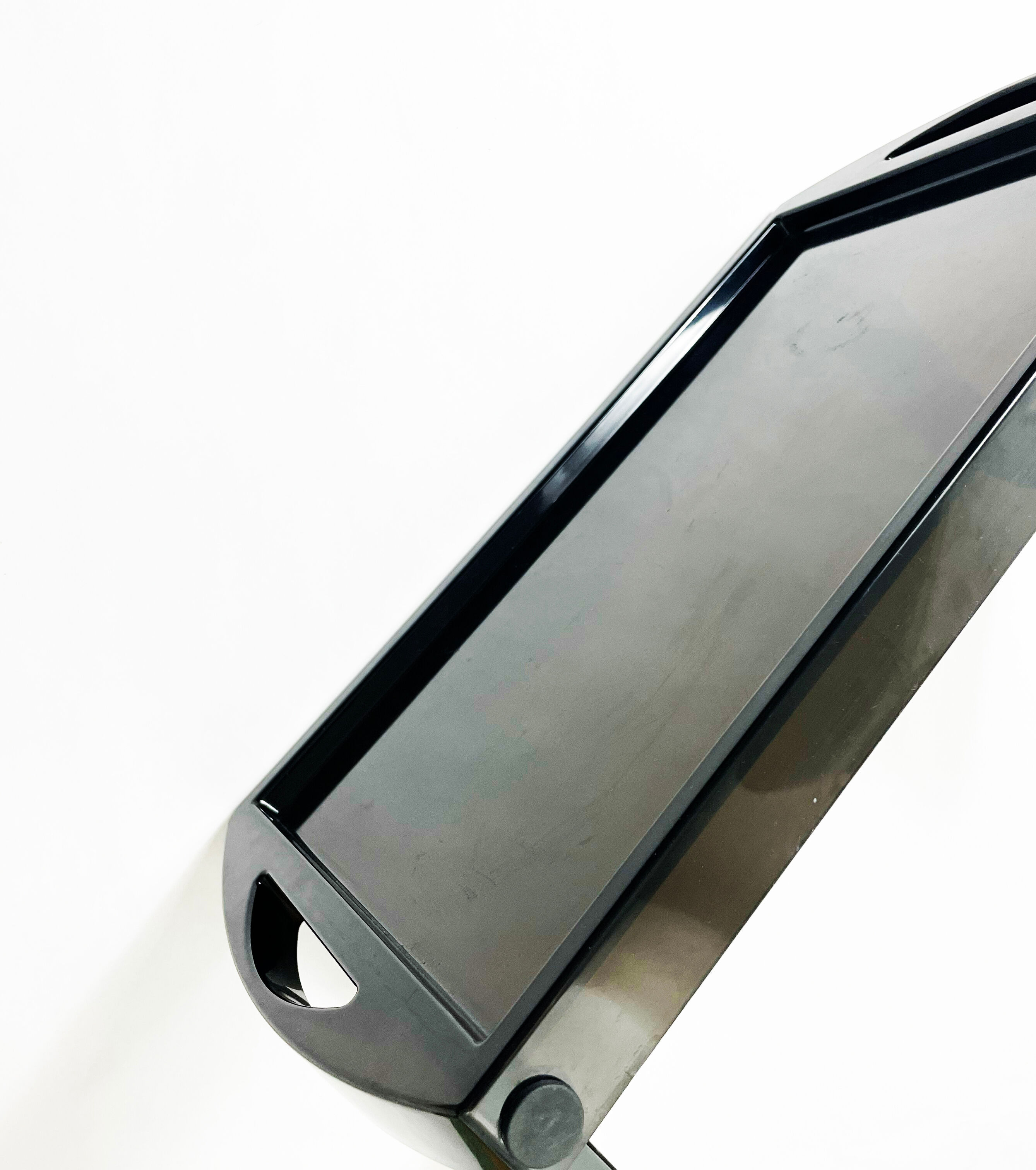 Foldable vintage plastic tray